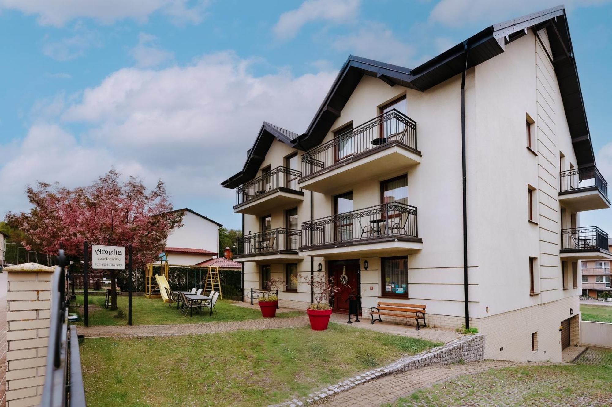 Amelia Apartamenty - Sala Zabaw, 2 Sypialnie, Garaz Podziemny Władysławowo 外观 照片